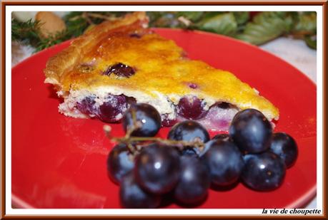 TARTE AUX RAISINS MIGAINE AUX AMANDES tarte aux raisins-38