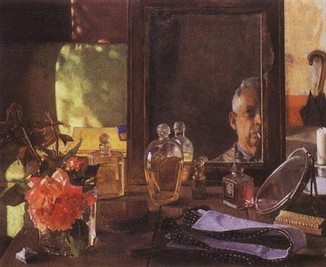 1934 somov self-portrait-in-the-mirror-