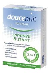 Douce Nuit - Sommeil & Stress - 30 Comprimés