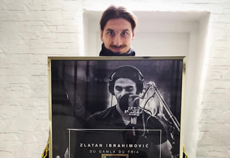 Zlatan Ibrahimovic devient disque d’or en Suède