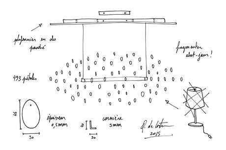 Nuage lumineux CLOUD par Quentin de Coster Nuage lumineux CLOUD par Quentin de Coster