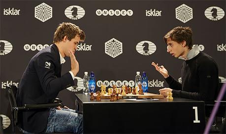 L’ascension du champion du monde d'échecs Magnus Carlsen en haut du classement du championnat du monde de rapides - Photo © site officiel