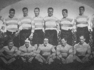 Irlande (1921) / Argentine (1927), images : gallica.bnf.fr et en.wikipedia.org/wiki/Argentina_national_rugby_union_team