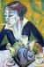 1915, Ernst Ludwig Kirchner : Erna avec une cigarette 1915, Ernst Ludwig Kirchner : Erna avec une cigarette