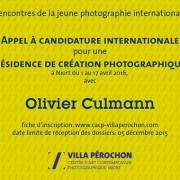 Appel à Candidature 2016 Les Rencontres de la jeune photographie internationale  | Niort