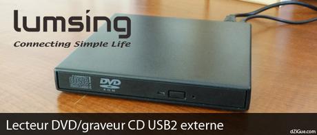 Un lecteur/graveur de CD/DVD pour mon DELL Lecteur graveur externe