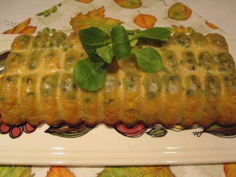 Terrine légère petits pois/carottes/jambon Terrine légère petits pois/carottes/jambon