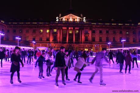 Noël 2015 à Londres: mode d’emploi Patinoire Somerset House_Londres