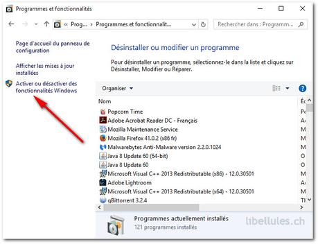 Comment désactiver Internet Explorer 11 sous Windows 10