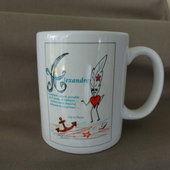 Benjamin Mug Prénom dessin original Lily la Plume : Vaisselle, verres par lily-la-plume