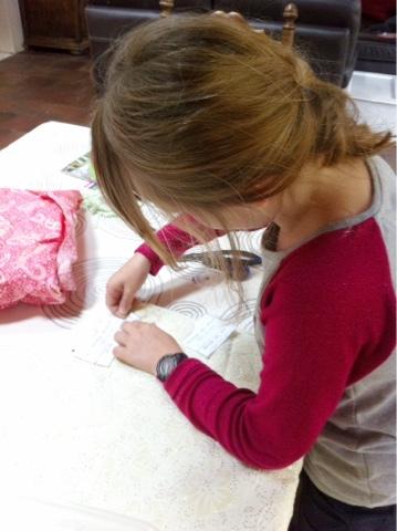 Atelier couture enfant maison