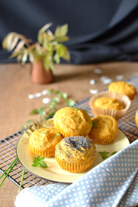 Muffins à la patate douce et au cumin