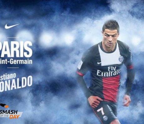 Ronaldo face à Paris en 2015 avant d’être avec Paris en 2016