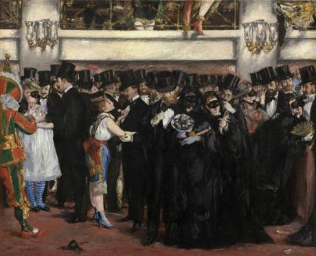 Edouard Manet, Bal masqué à l'Opéra, 1873 Huile sur toile, H. 59,1 ; L. 72,5 cm. Washington, National Gallery of Art © Courtesy The National Gallery of Art, Washington