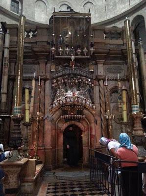 A day in the Holy city - Jerusalem 10/09/15 - Saint Sulpice and down the path of Mary