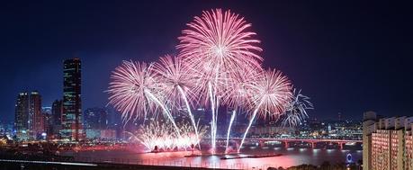 Le festival de feux d’artifices de Séoul Le festival de feux d’artifices de Séoul