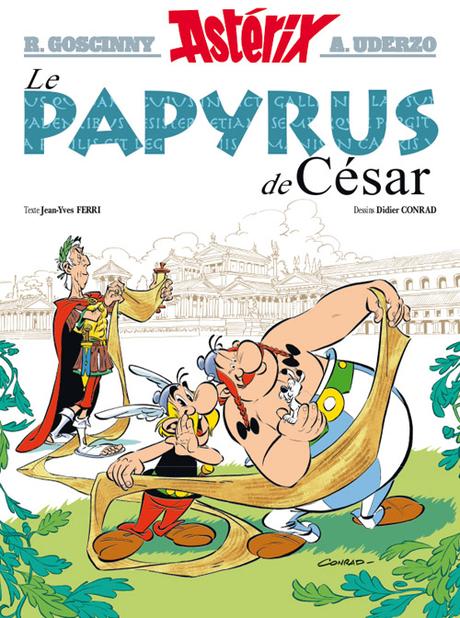 « Le papyrus de César », 36e album d’Astérix, débarque en librairies Le-Papyrus-de-Cesar-bd