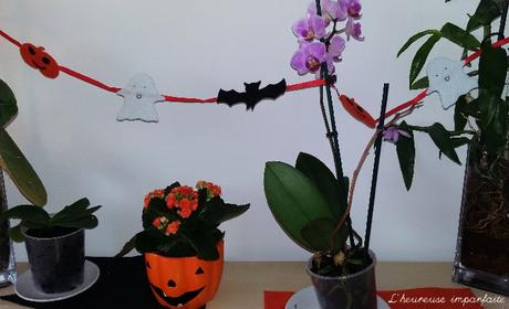 DIY : la petite guirlande d’Halloween en feutrine