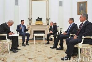 Visite secrète de Bachar al-Assad à Moscou Visite secrète de Bachar al-Assad à Moscou