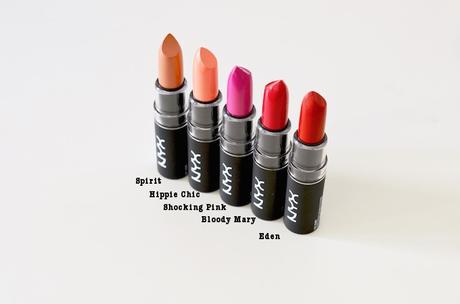 #67 Beauty: Les Rouges à Lèvres Mat NYX #67 Beauty: Les Rouges à Lèvres Mat NYX