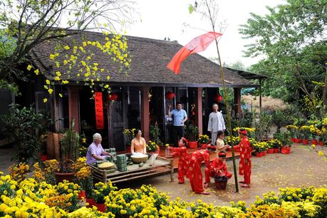 LA FETE DU TET AU VIETNAM! Family During Tet
