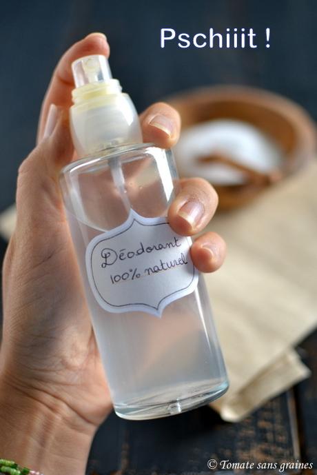 Mon déodorant home-made 100 % naturel Déodorant naturel au bicarbonate de soude