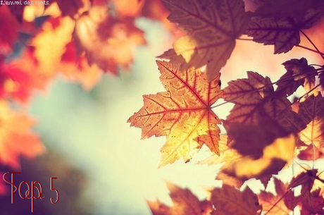 Top 5 #2 - Mes 5 couvertures préféré Top 5 #2 - Mes 5 couvertures préféré