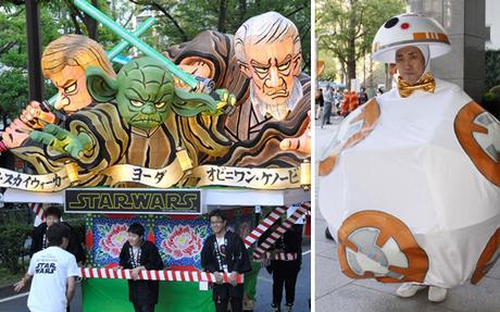 Un défilé Star Wars à Kawasaki Un défilé Star Wars à Kawasaki