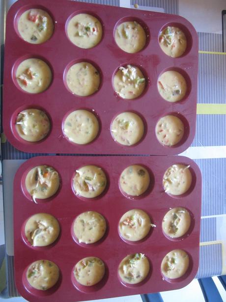 Recette apéritive impromptue sur la dernière photo, les bouchées appéritives sont faites avec du thon en miettes à la tomate....