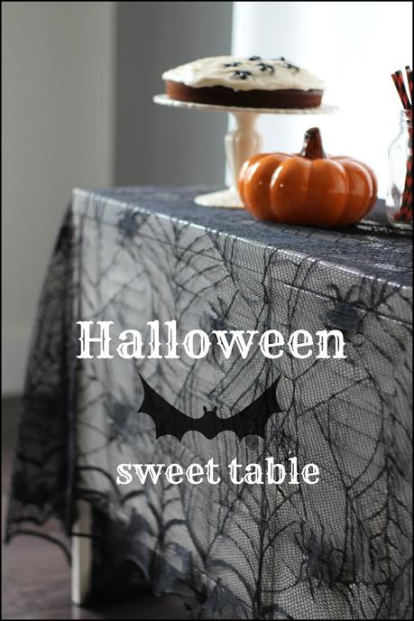 Notre table à dessert d'Halloween Notre table à dessert d'Halloween