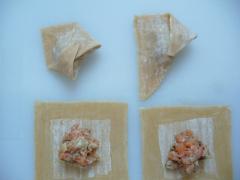 RAVIOLES AUX DEUX SAUMONS SUR COMPOTEE DE FENOUIL P1240782