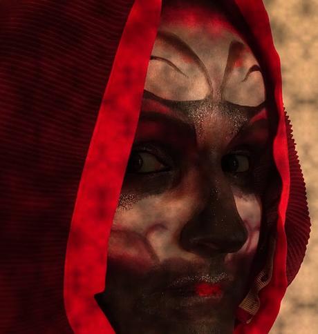 Halloween make-up, Sith devil