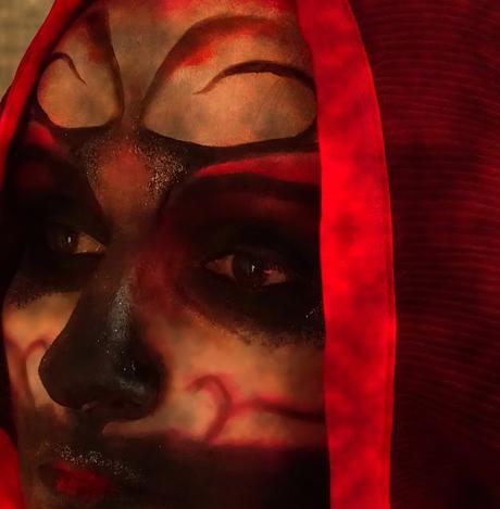 Halloween make-up, Sith devil