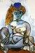 1955, Pablo Picasso : Jacqueline nue au bonnet turc 1955, Pablo Picasso : Jacqueline nue au bonnet turc