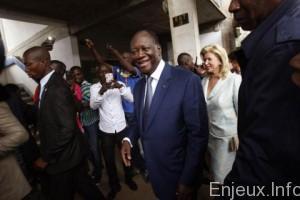 Présidentielle ivoirienne : Alassane Ouattara réélu au premier tour avec plus de 80% des voix Présidentielle ivoirienne : Alassane Ouattara réélu au premier tour avec plus de 80% des voix