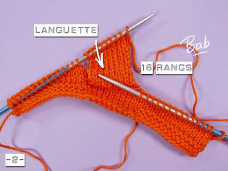 Etape #2 Un excellent tuto pour créer des petits chaussons « baskets »