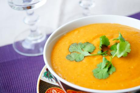 Velouté de lentilles corail au cumin Velouté de lentilles corail au cumin