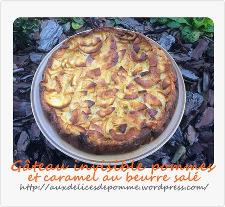 Gâteau invisible pommes et caramel au beurre salé 12181797_923470697707738_1923690_n