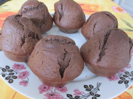 Muffins chocolat/noisette Muffins chocolat/noisette