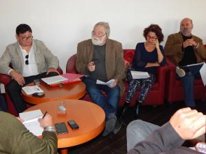 Conférence de presse des élus communistes et républicains du terroir de Thau Agglo DSCN1268