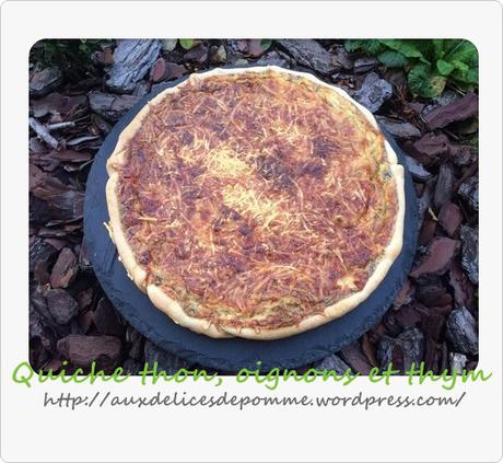 Quiche thon, oignons et thym 12016464_923853461002795_751113945_n