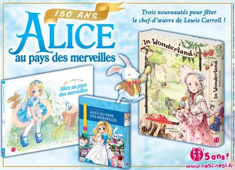 {communiqué} Alice fête ses 150 ans avec #NobiNobi #Découverte lecture