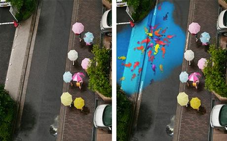 ART : Du street art qui apparait quand il pleut ! Project-Monsoon-Rain-Street-Art-4