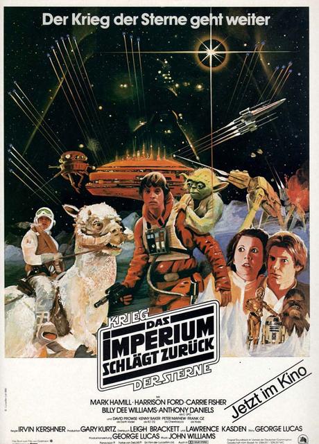 Les affiches de la première trilogie Star Wars à travers le monde StarWars-Allemagne