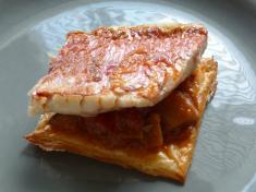 MILLEFEUILLE DE ROUGET A LA PROVENCALE P1240869