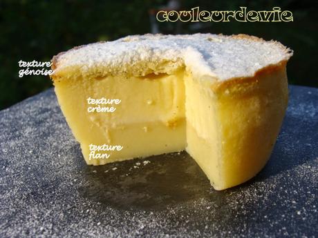 Gâteau magique version vanille et version chocolat Gâteau magique version vanille et version chocolat