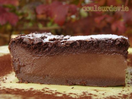 Gâteau magique version vanille et version chocolat Gâteau magique version vanille et version chocolat