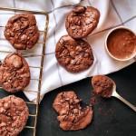 Chocolate Puddle cookies 