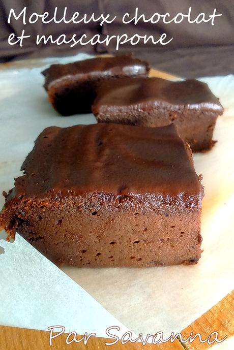 Fondant au chocolat et mascarpone de Cyril Lignac DSC_0005
