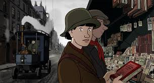 Avril et le monde truqué, film d'animation de F. Ekinci, Ch. Desmares, d'après l'univers de TARDI Avril monde truqué